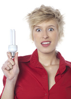Blonde, mais pas b�te pour autant !